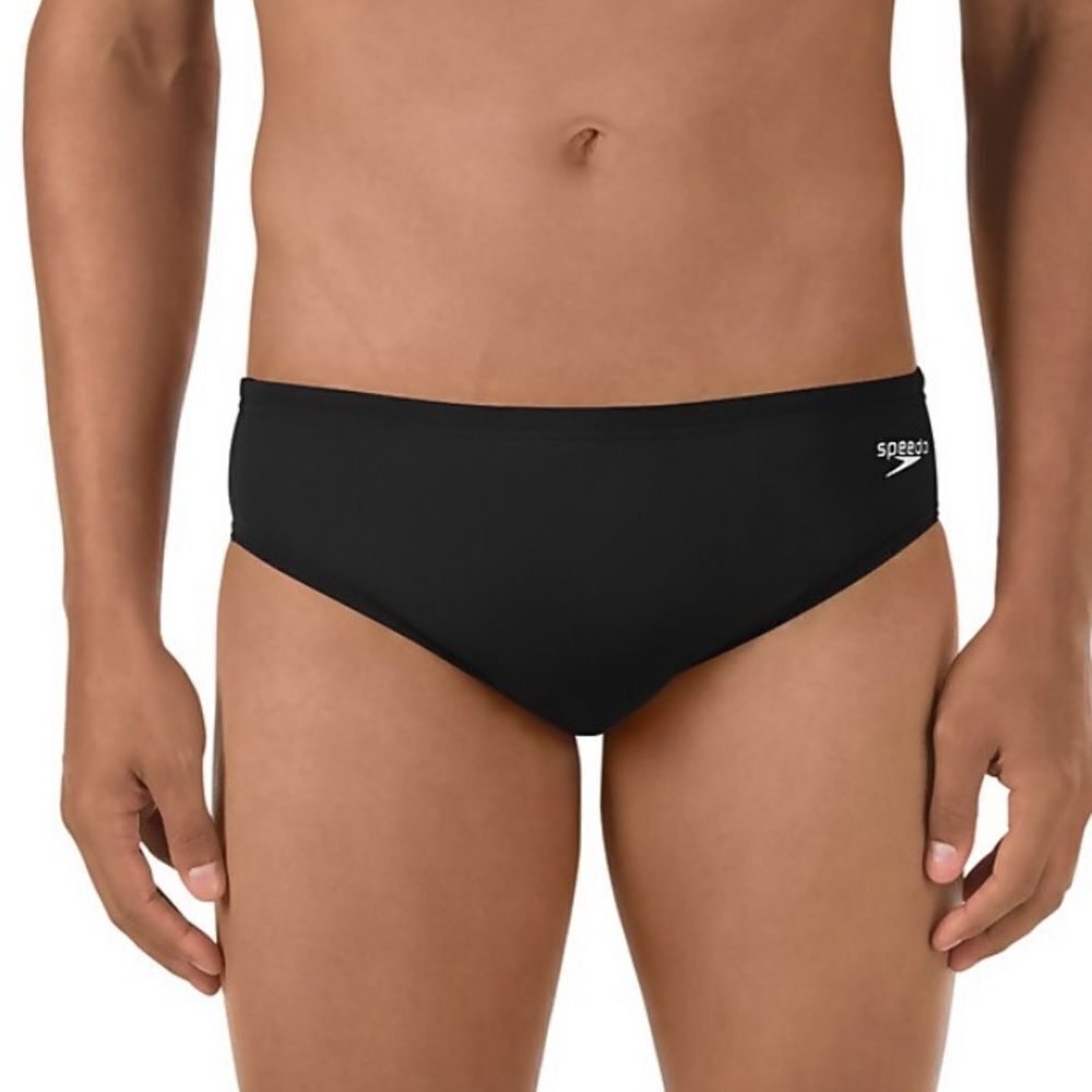 Speedo Mens  Power-flex Black brief, Size 30, NWT